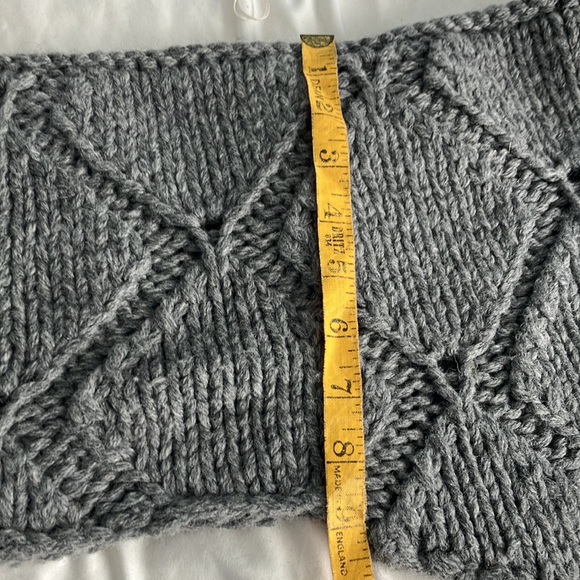 🆕 Handloomed Heavy Turtleneck Sweater Tunic XL - Picture 5 of 5